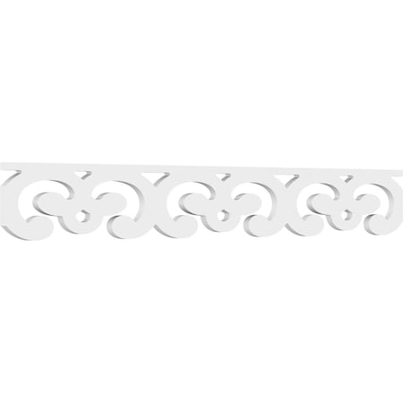 Ekena Millwork Marona Architectural Grade PVC Running Trim, 6"H x 5/8"P x 48"L RUNP06X0625X48MRN